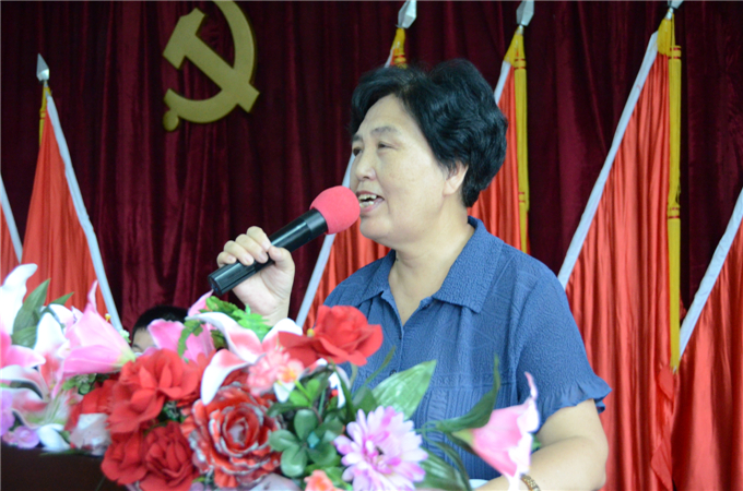 党委书记韩淑芳讲话