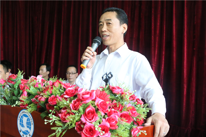 学院副院长魏跃进讲话