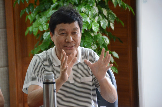 院长助理刘教林讲话