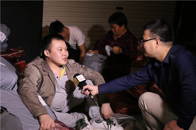 揭阳电视台采访我院学生
