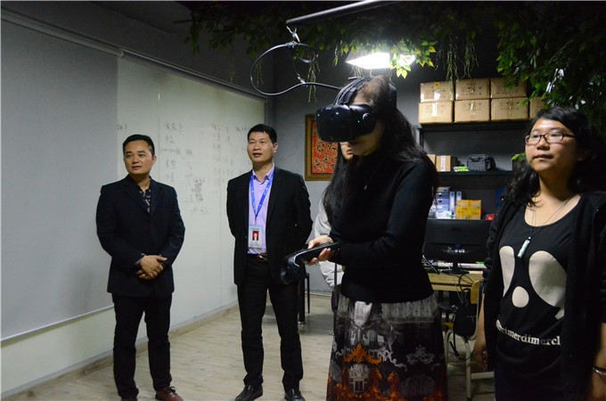 参观VR建模中心