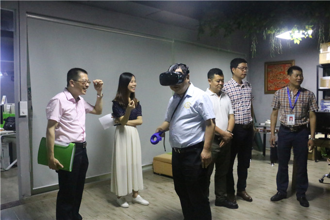 参观VR建模中心