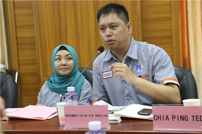 马来西亚企业家之友协会会长MOHAMMAD AZLAN BIM ABDULLAH发言