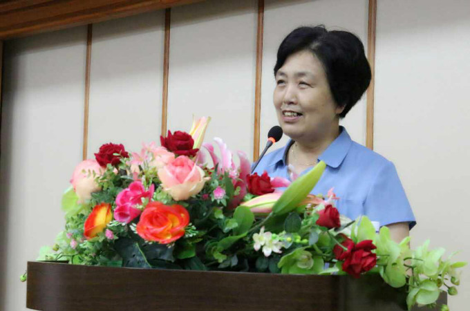 党委书记韩淑芳讲话