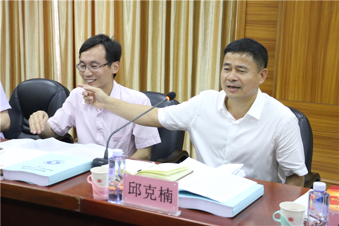 广东省教育厅副巡视员邱克楠作重要讲话