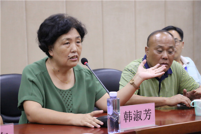 党委书记韩淑芳讲话