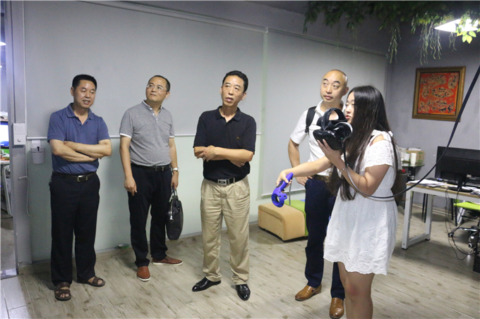 参观VR建模中心