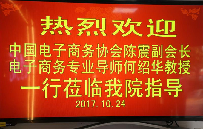 欢迎陈副会长一行莅院指导