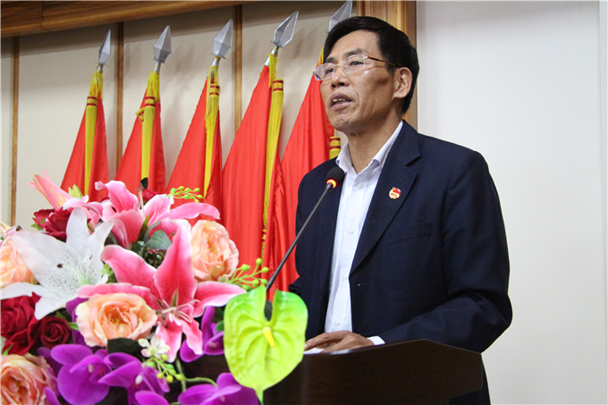 学院董事长助理齐广武致辞