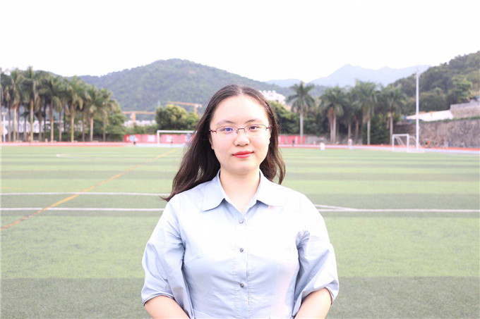 思政部思政教师林丹莼会后接受采访