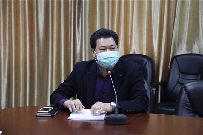 党委副书记李育华对进一步做好疫情防控工作  提出具体要求