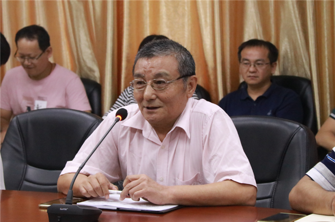 副校长曲建国作任职发言